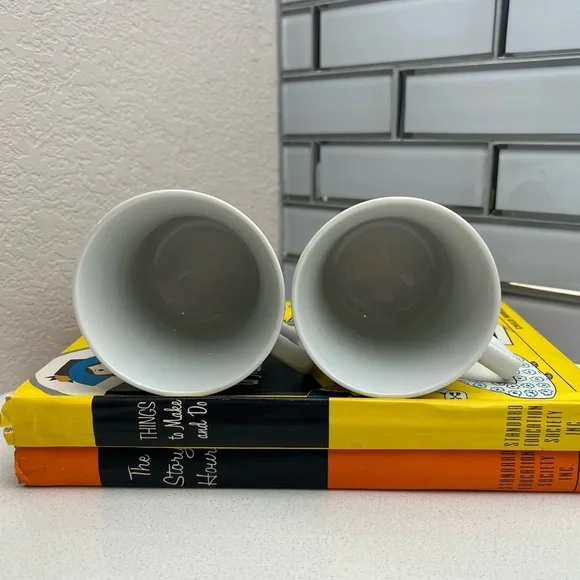 Vintage Mother Father Mugs Cups Porcelain - Picture 8 of 12